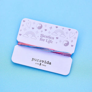 Puravida Besties for Life Bracelet Card