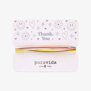 Puravida Thank You Bracelet Card