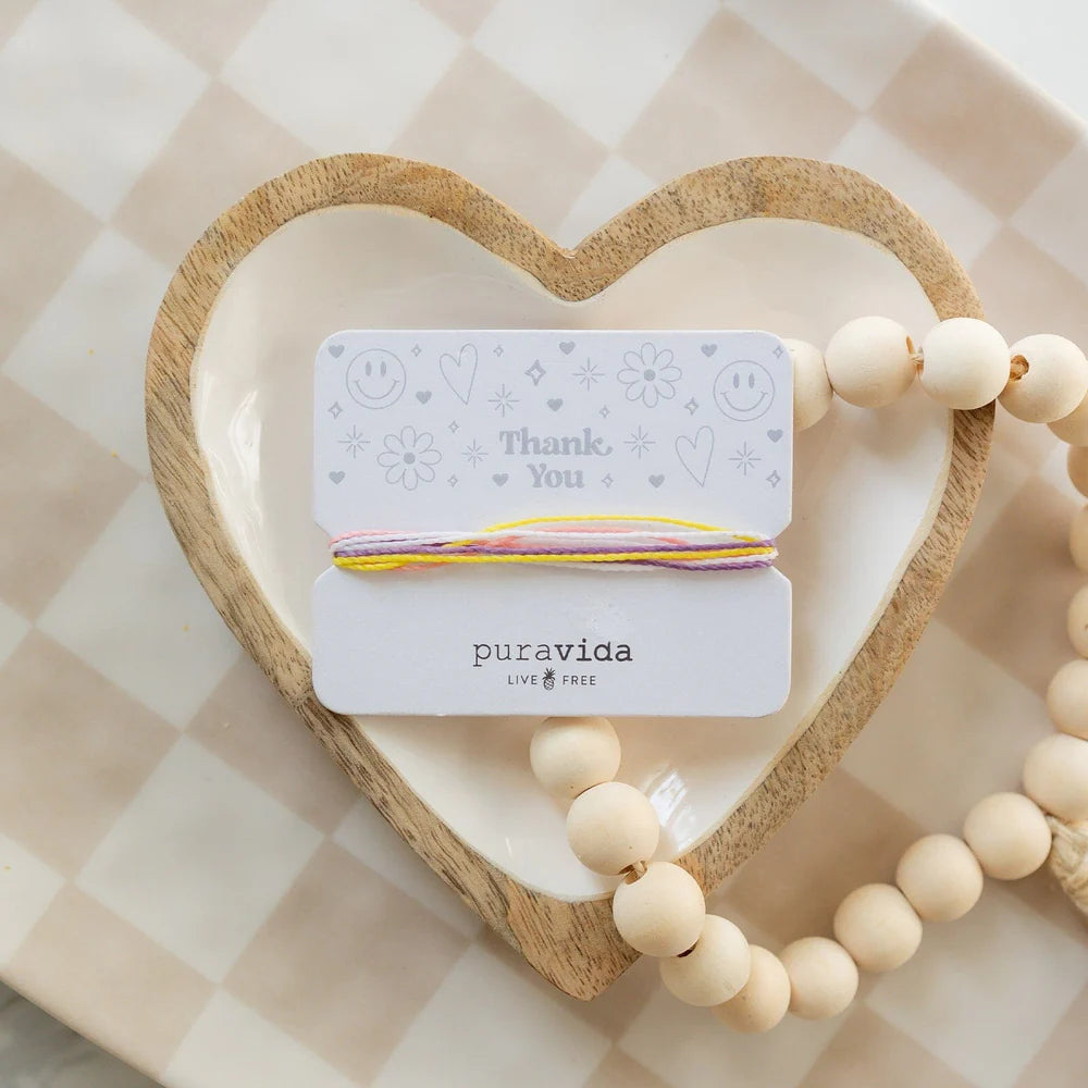 Puravida Thank You Bracelet Card