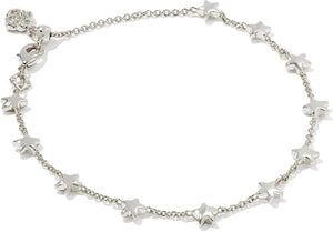 Kendra Scott Sierra Silver Star Delicate Strand Bracelet