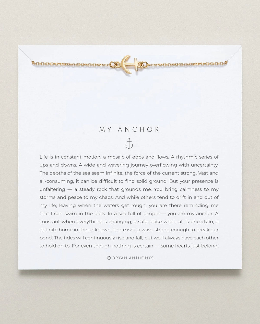 Bryan Anthonys My Anchor Necklace