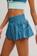 Load image into Gallery viewer, Free People Get Your Flirt On Shorts in Riptide