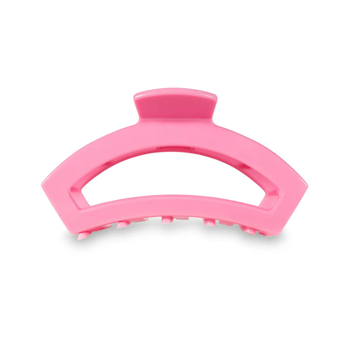 Teleties Open Medium Hair Clip Peonies Please