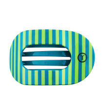 Load image into Gallery viewer, Teleties Large Flat Round Clip-Cabana Cutie