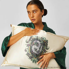 Load image into Gallery viewer, Harry Potter x Kitsch Slytherin Standard Satin Pillowcase