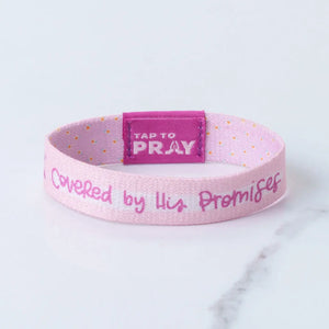 Versible Kingfolk Series Wristband-Covered By His Promises