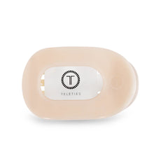 Load image into Gallery viewer, Teleties Small Flat Round Clip Almond Beige