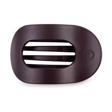 Load image into Gallery viewer, Teleties Small Flat Round Clip Burgundy Bliss