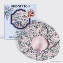 Load image into Gallery viewer, Bridgerton X Kitsch Satin-Lined Flexi Shower Cap