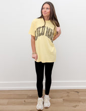 Load image into Gallery viewer, Lulu Mac Bottomland Camo Logo SS Tee in Butter