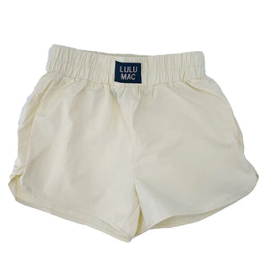 Lulu Mac DD Solid Ivory Shorts