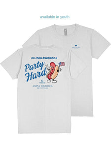 Simply Southern Men's Party Hard SS Tee