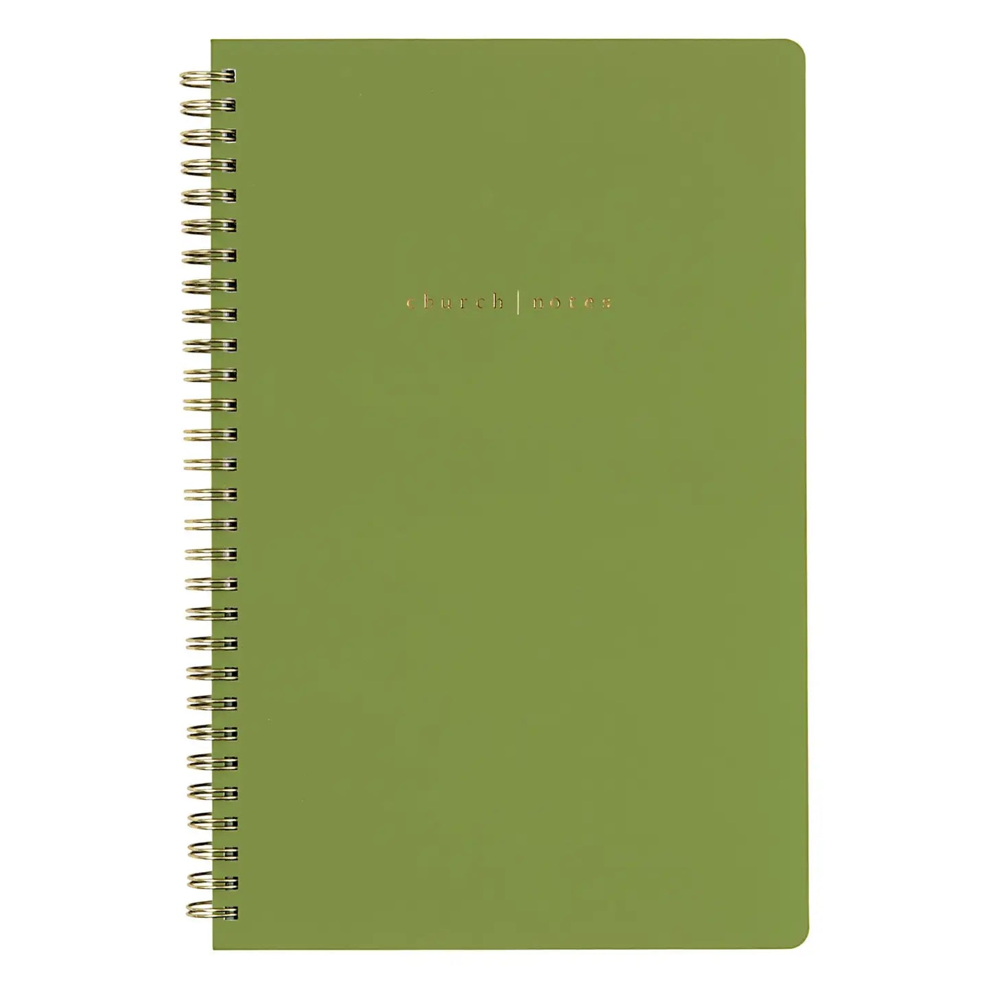 Church Notes Olive Notebook