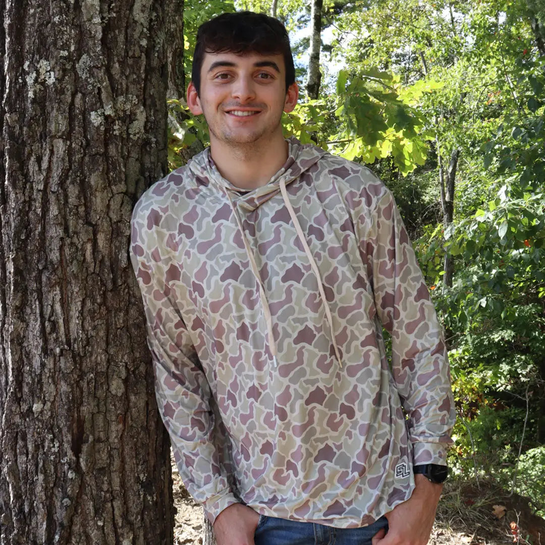 Southern Limit Pullover in Light Camo