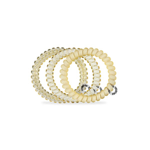 Teleties Small Hair Tie in Butter Yellow