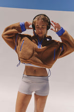 Load image into Gallery viewer, Free People Mountain High 1/2 Zip in Twig Combo