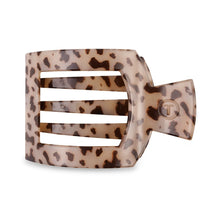 Load image into Gallery viewer, Teleties Medium Flat Square Clip Blonde Tortoise