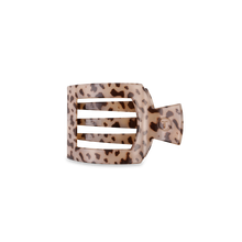 Load image into Gallery viewer, Teleties Small Flat Square Clip in Blonde Tortoise