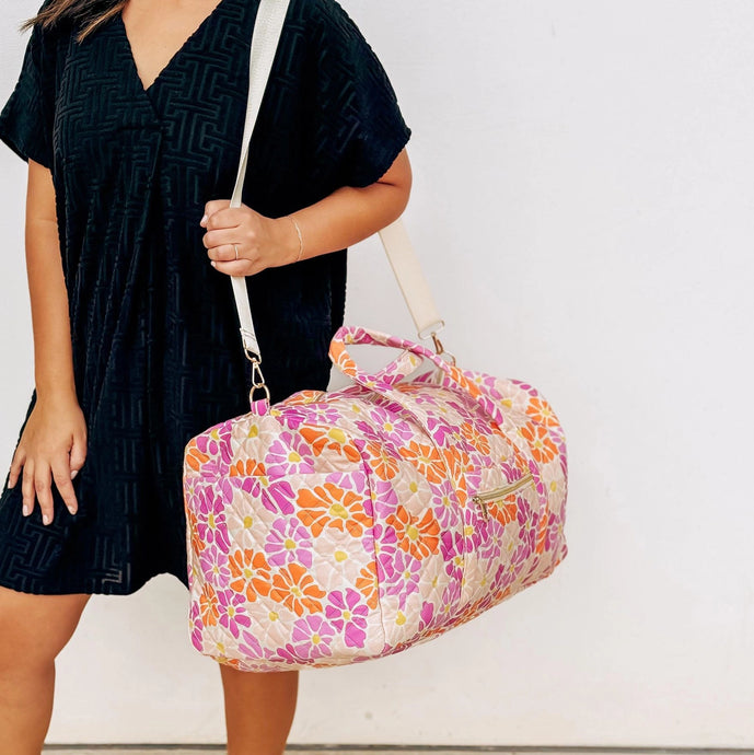Mugsby Duffle Bag in Floral Pattern