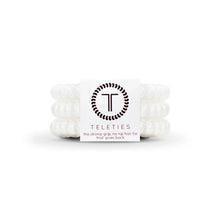 Load image into Gallery viewer, Teleties Small Hair Tie in Coconut White