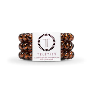 Teleties Small Hair Tie in Tortoise