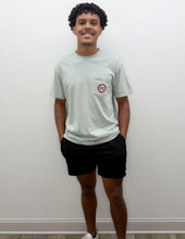 Load image into Gallery viewer, Mississippi State Duck Seal Script SS Tee