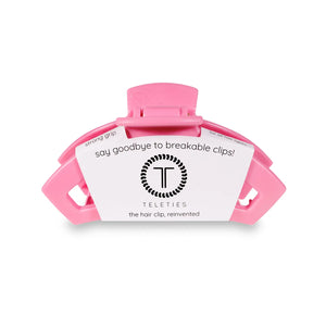 Teleties Open Medium Hair Clip Peonies Please