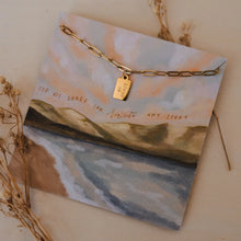 Load image into Gallery viewer, By Grace Mini Tag Necklace