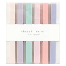 Load image into Gallery viewer, Church Notes Pastel Highlighter Set