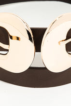Load image into Gallery viewer, I Stand Beside You Double Buckle Belt Brown