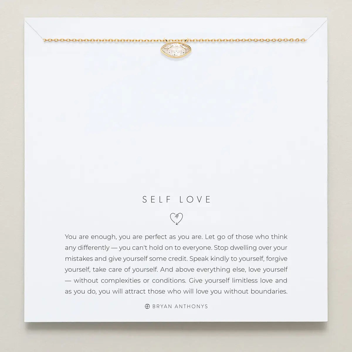 Bryan Anthonys Self Love Marquise Necklace