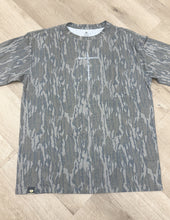 Load image into Gallery viewer, Psalms 23 Front &amp; Back Verse SS Tee in Bottomland Camo