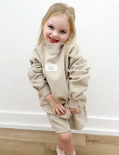 Load image into Gallery viewer, Lulu Mac Youth Terry Shorts in Sand