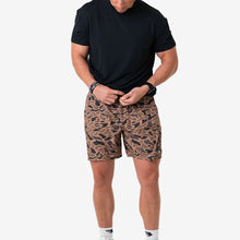 Load image into Gallery viewer, Burlebo 5.5" Athletic Shorts in Gauge Camo