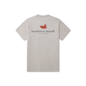 Southern Marsh Authentic SS Tee in Washed Oatmeal
