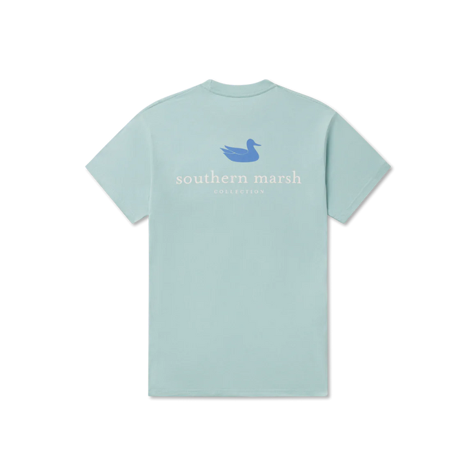 Southern Marsh Authentic Rewind SS Tee in Seafoam
