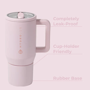 HydroJug Traveler 20oz Tumbler in Pink Sand