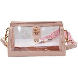 Simply Southern Clear Almond Crossbody Bag