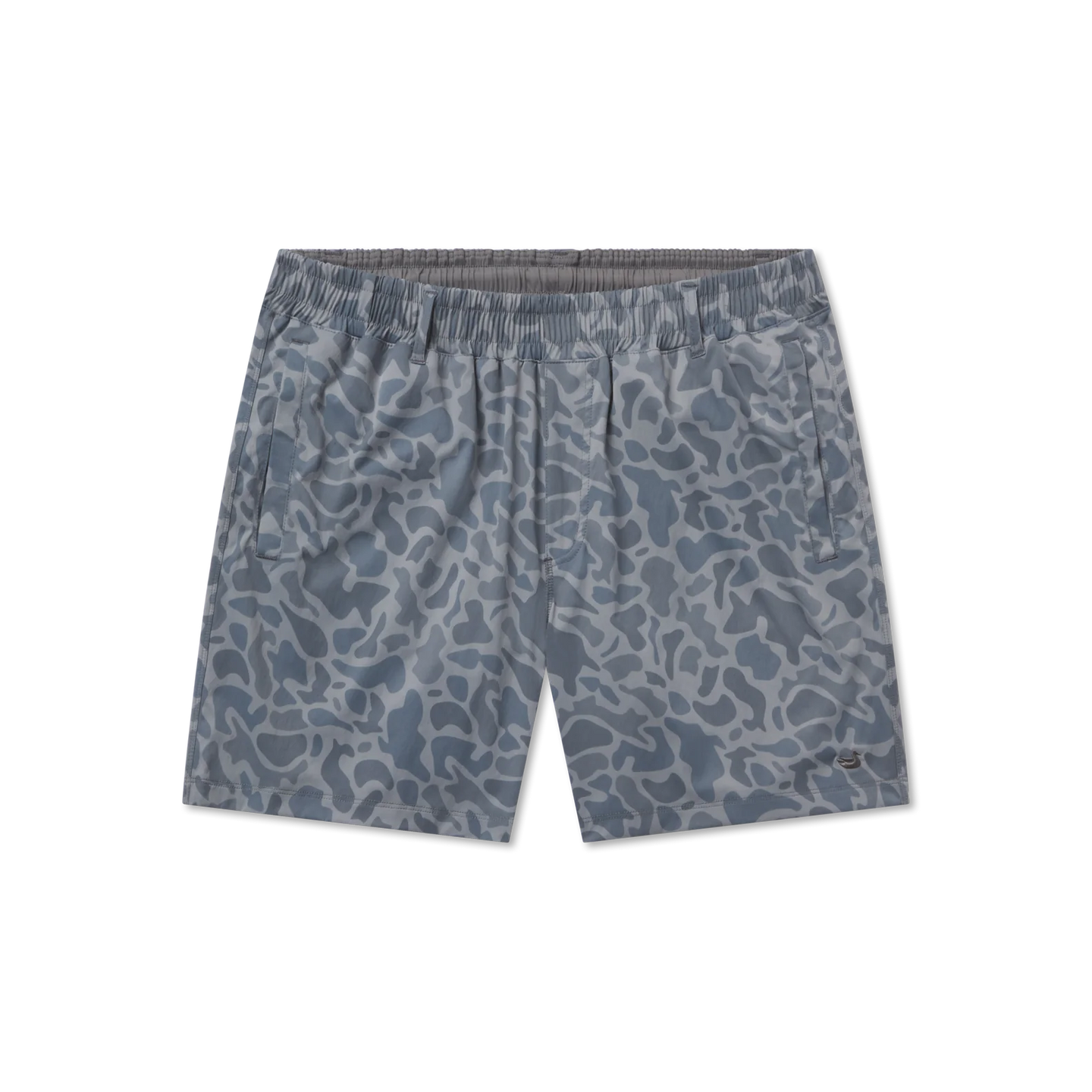 Southern Marsh Men's Billfish Lined Performance Short Light Blue Camo