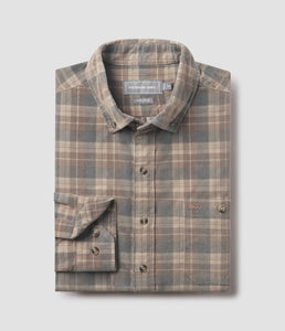 Southern Shirt Co. Braxton Lightweight Cord Flannel in Boulder