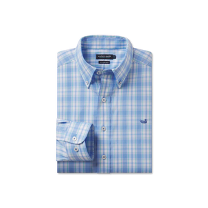 Southern Marsh Benton Performance Plaid Dress Shirt