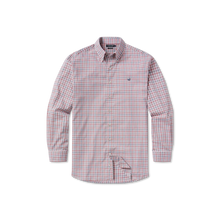 Load image into Gallery viewer, Southern Marsh Odessa Performance Dress Shirt Burnt Orange &amp; Burnt Taupe