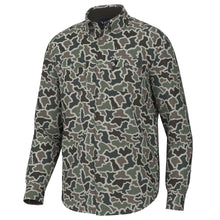 Load image into Gallery viewer, Local Boy Camo Button-Up in Dog &amp; Moon Camo