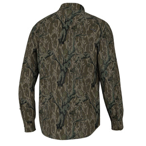 Local Boy Camo Button-Up in Tree Stand