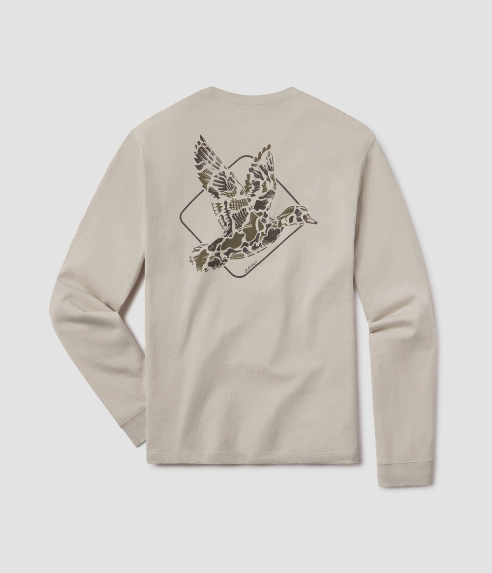 Southern Shirt Co. Camo Flight LS Tee