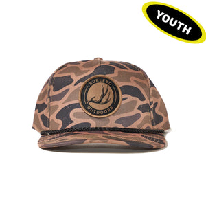 Burlebo Youth Cap Antler Patch in Gauge Camo