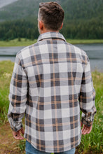 Load image into Gallery viewer, Burlebo Coyote Plaid Shacket