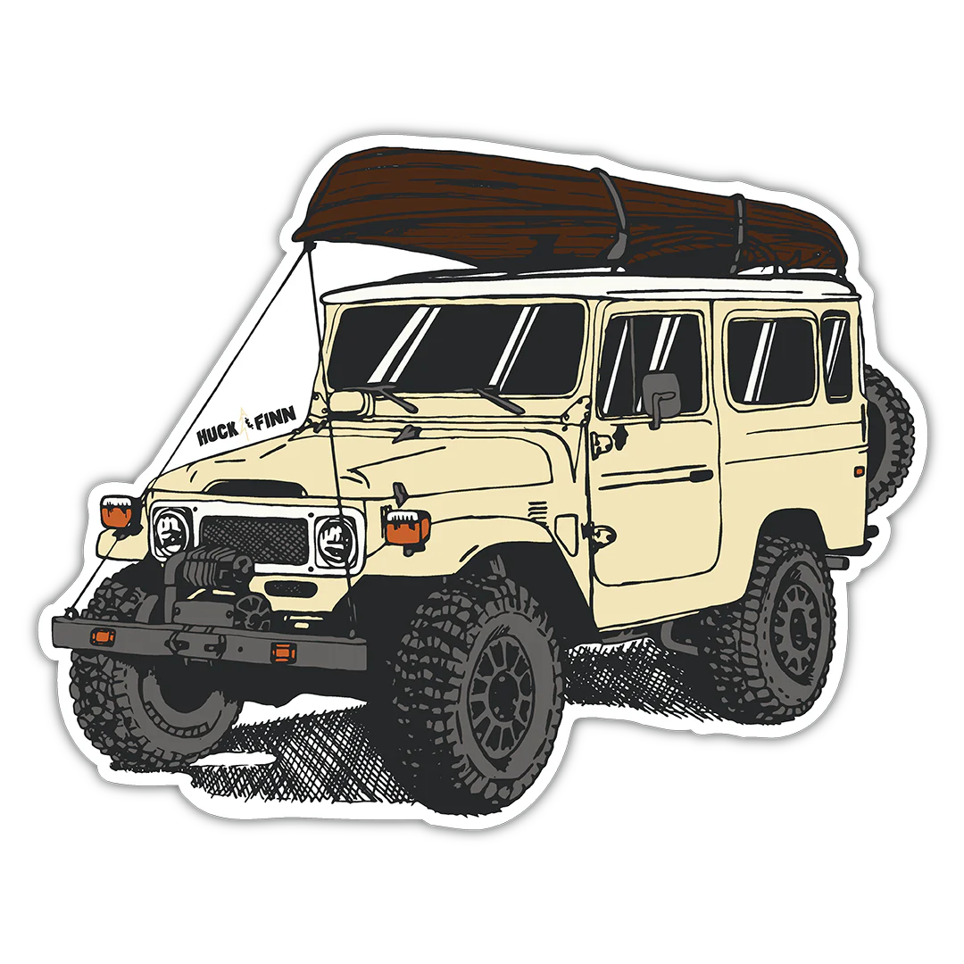 Huck & Finn Classic FJ Sticker