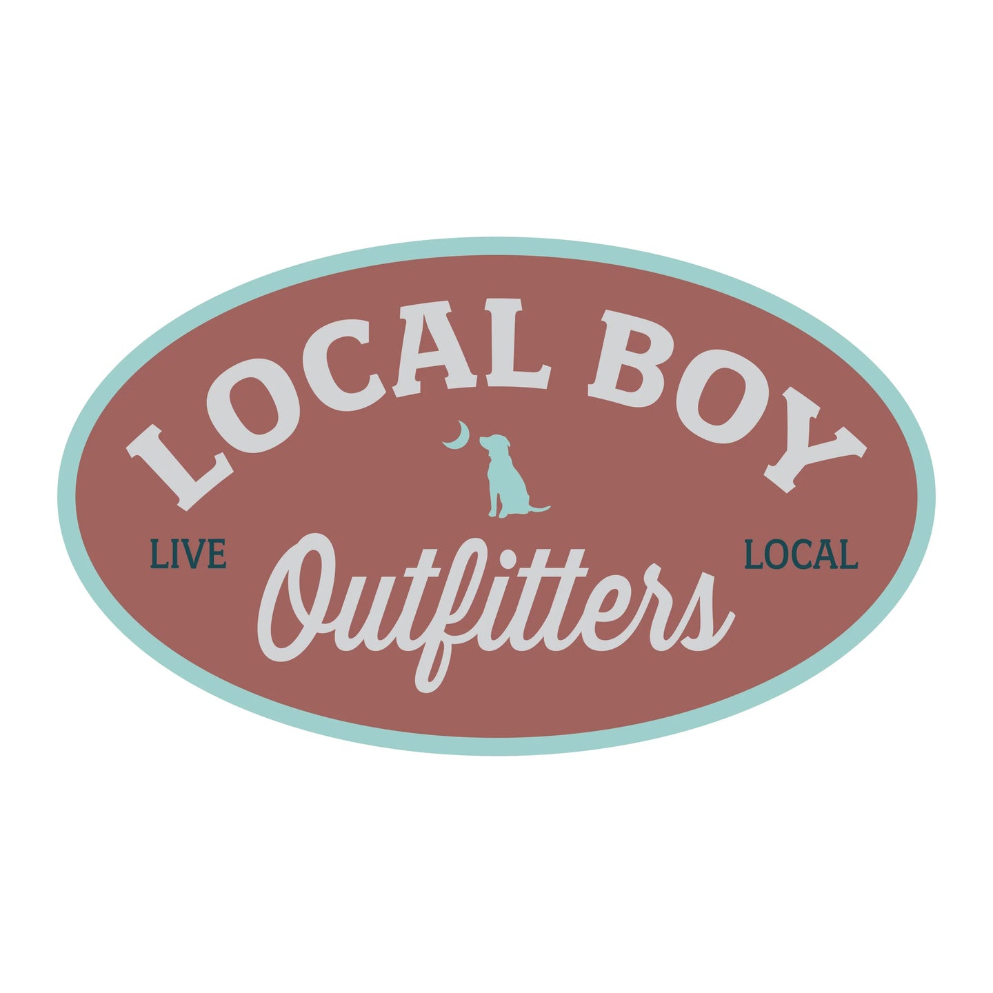Local Boy Pub Sign Decal