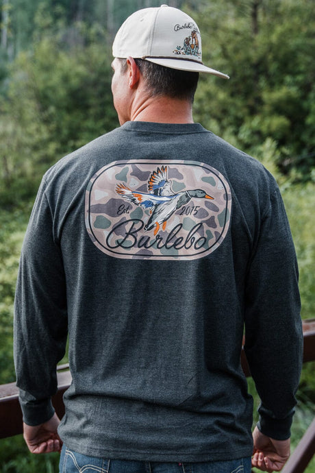 Burlebo Ducks Flying In LS Tee